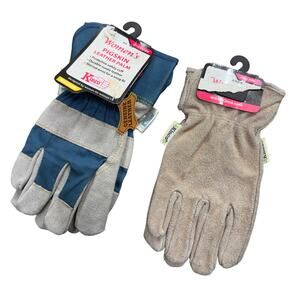 Two New Pair Of Women's Leather Kinco Work Gloves - S/M